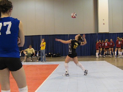 Serving Technique Overhand Serve Serving Technique Overhand Serve