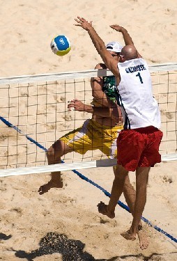 Beach volleyball strategy